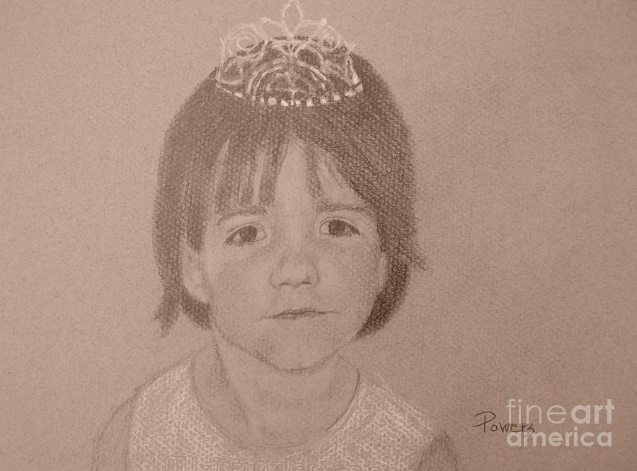Its Not Easy Being Queen Drawing by Mary Lynne Powers