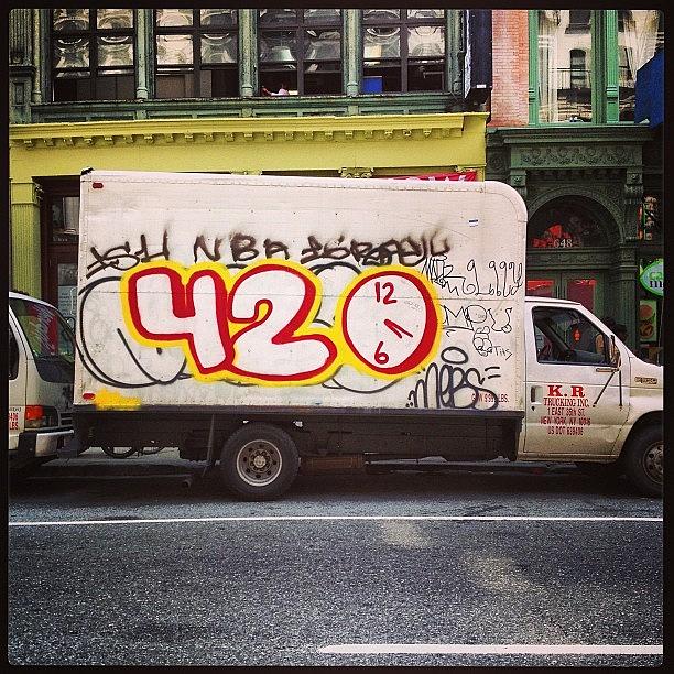 New York City Photograph - Its Not That Time Yet! Lol #graffiti by Daniel Rivera