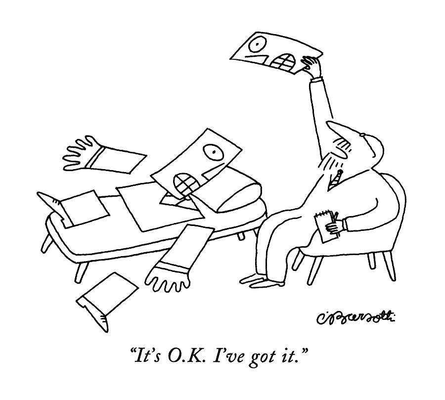Its O.k. Ive Got It Drawing by Charles Barsotti