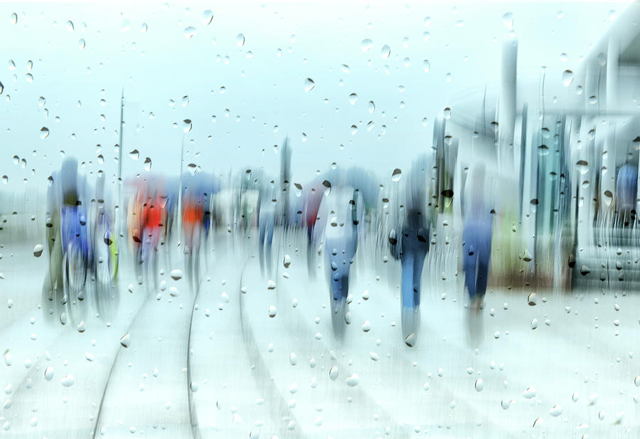 Umbrella Photograph - It`s Raining by Anette Ohlendorf
