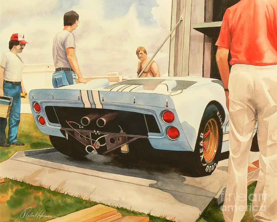 Car Painting - Its Ready by Robert Hooper