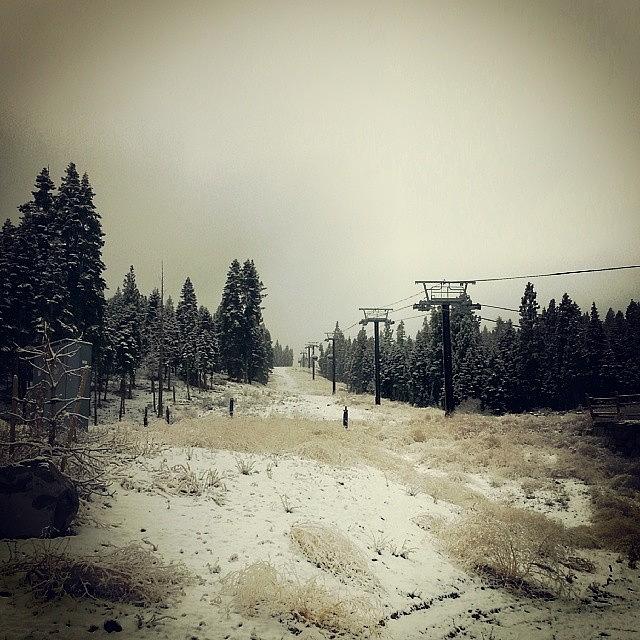 Winter Photograph - Its Snowing! #northstar #vailresorts by HK Moore