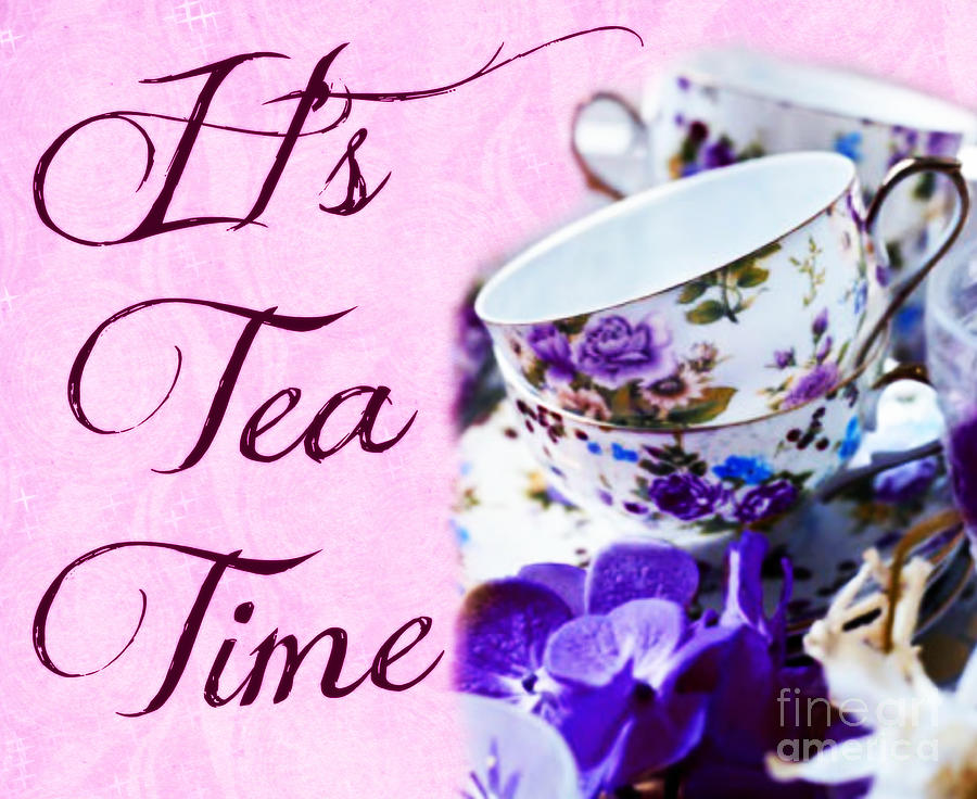 Its Tea Time Mixed Media by Mindy Bench