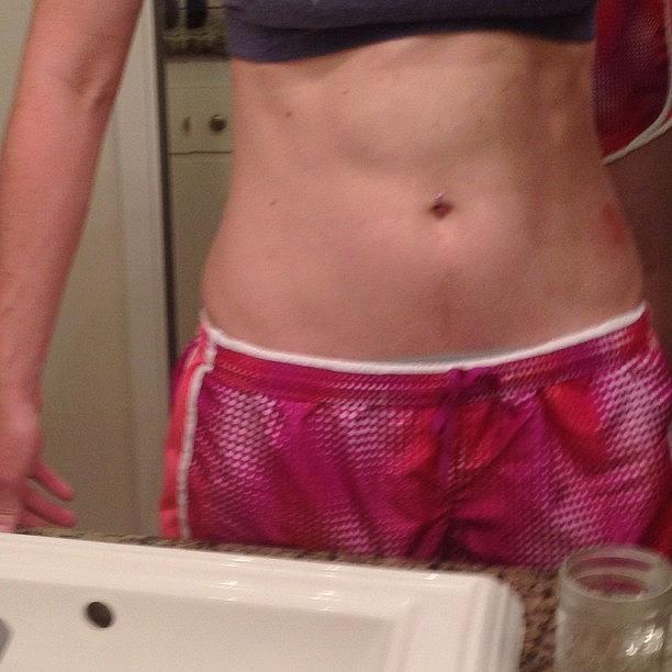 Flex Photograph - #itsstarting #abs #p90x #eatclean by Emily Sheridan
