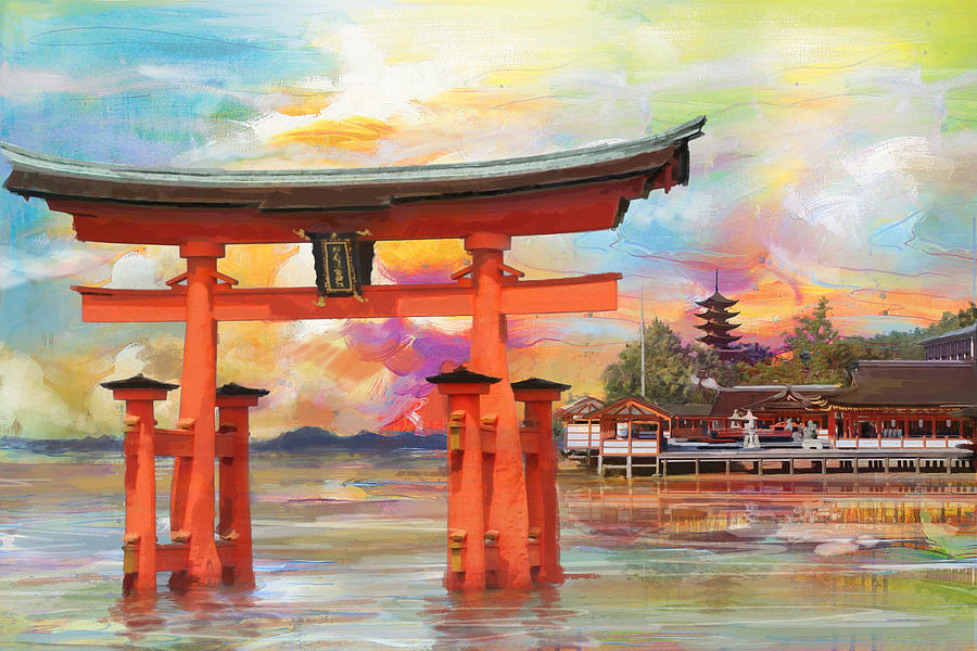 Itsukushima Shrine by Catf
