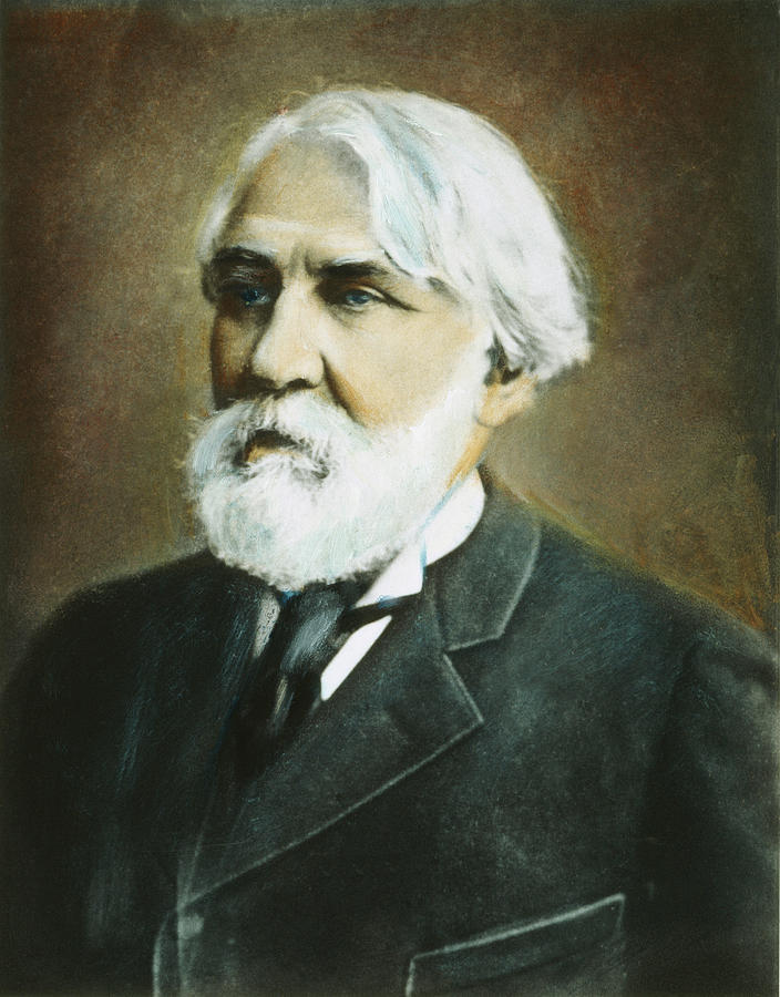 Ivan Sergeevich Turgenev (1818-1883) Photograph by Granger