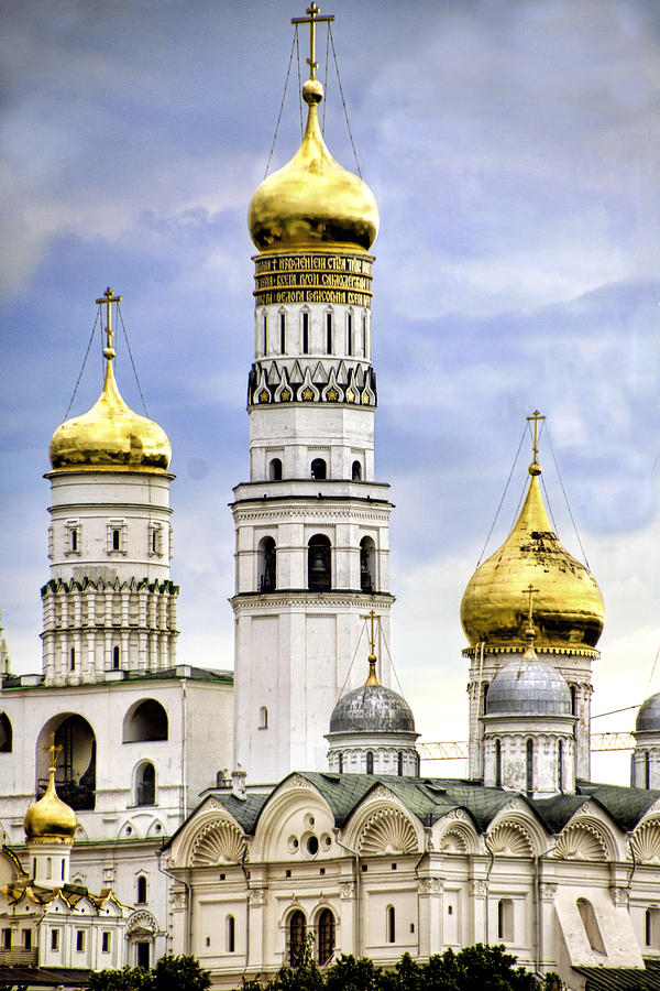 Ivan The Great Bell Tower Kremlin Moscow Russia Photograph By Jon