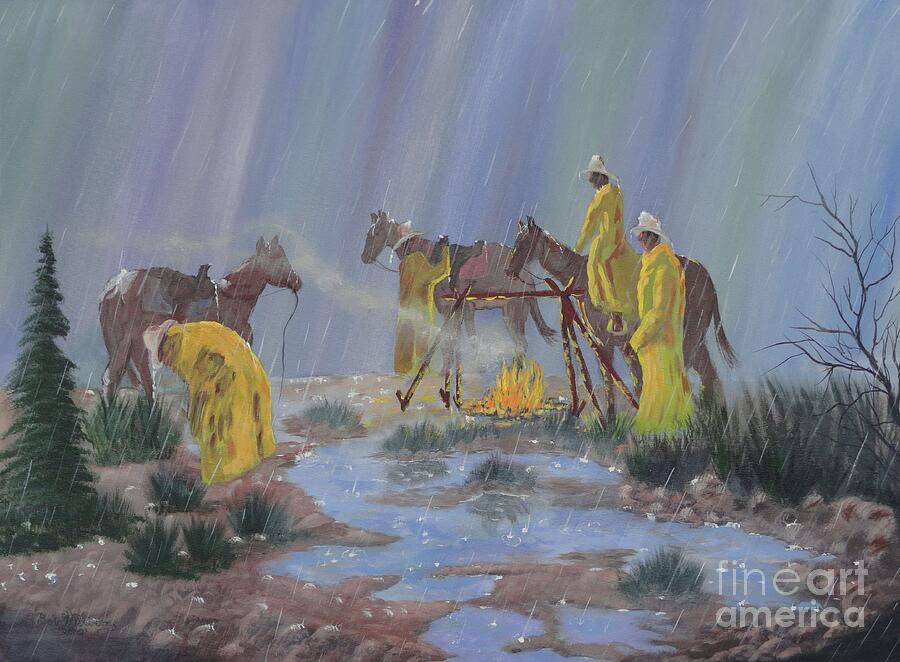 Ive Seen Fire-Ive Seen Rain Painting by Bob Williams