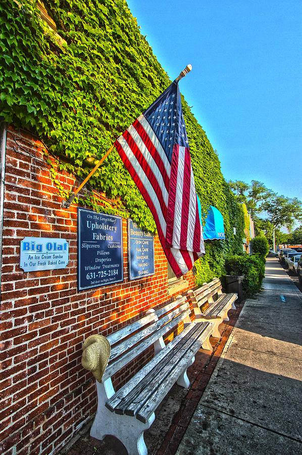 Ivy Brick Wall - Sag Harbor NY Photograph by Robert Seifert Ivy Brick Wall - Sag Harbor NY Photograph by Robert Seifert