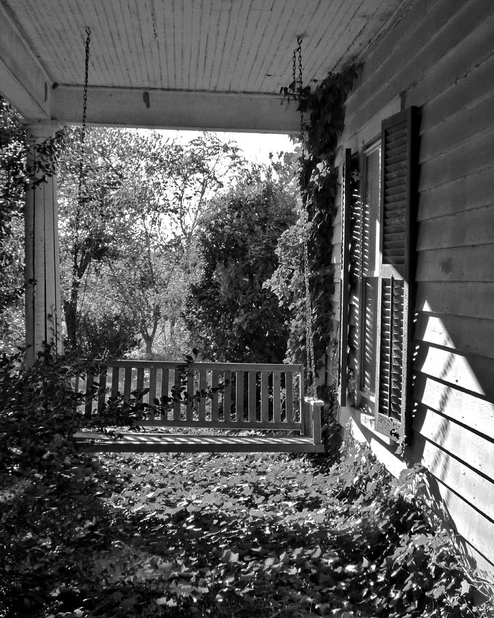 Ivy-covered Front Porch Photograph by Jean Wright
