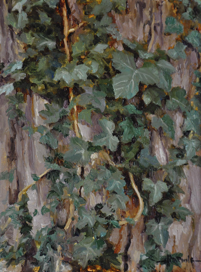 Nature Painting - Ivy by Scott Harding