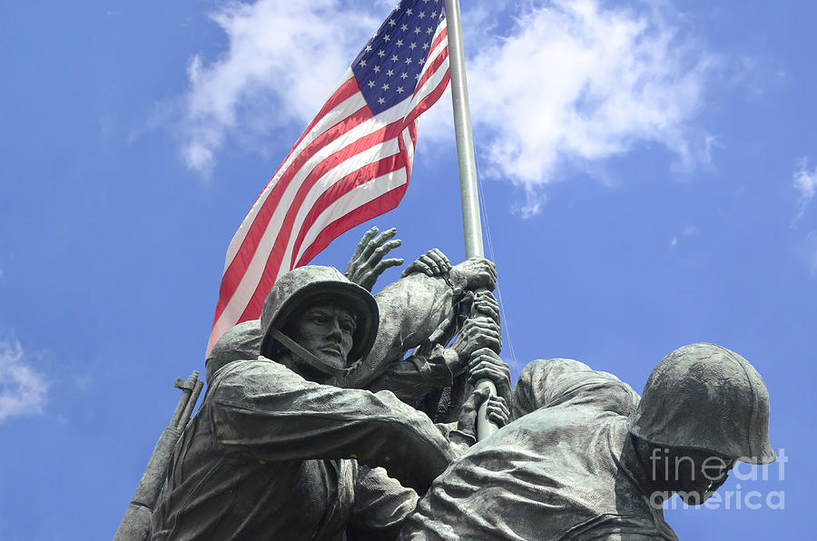 Iwo Jima Memorial Photograph by Allen Beatty