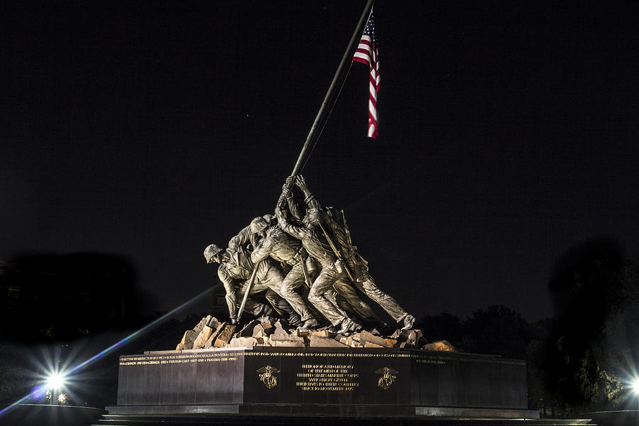 Iwo Jima Memorial DC Photograph by John McGraw