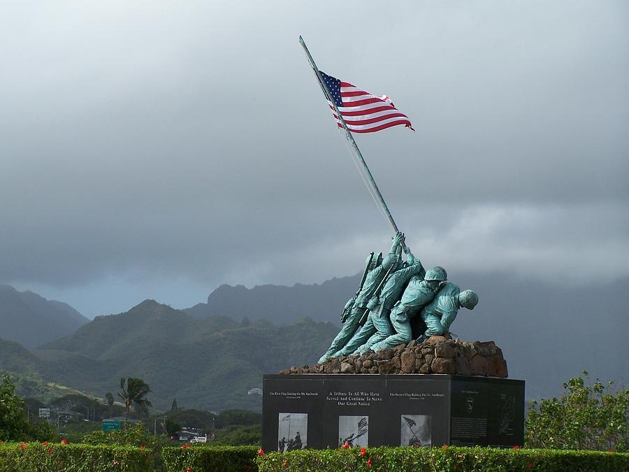 Iwo Jima Memorial Photograph by Jewels Hamrick