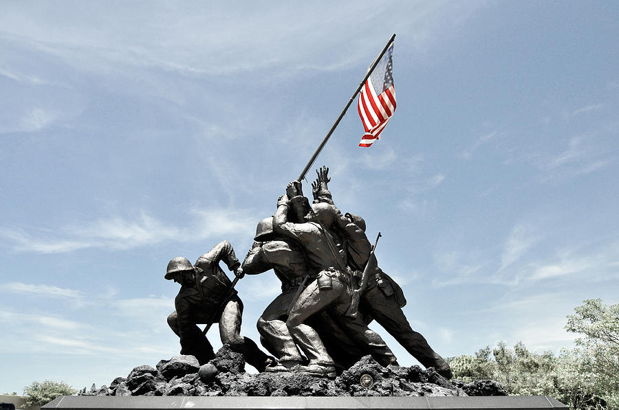 Iwo Jima Memorial Photograph by Joanne McCurry