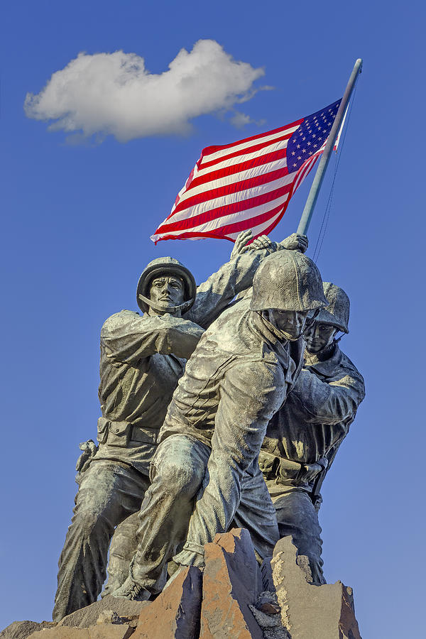 Iwo Jima United States Marine Corps Photograph by Susan Candelario
