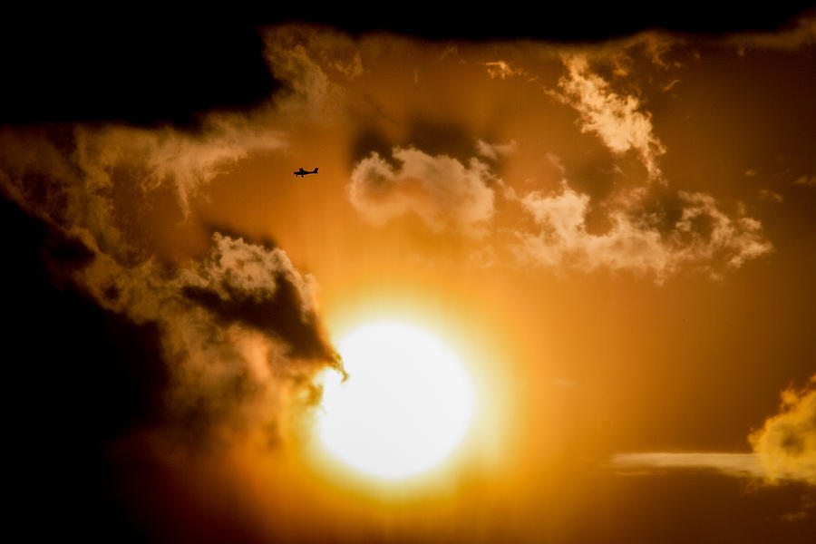 Jabiru Sunset Cloud Photograph