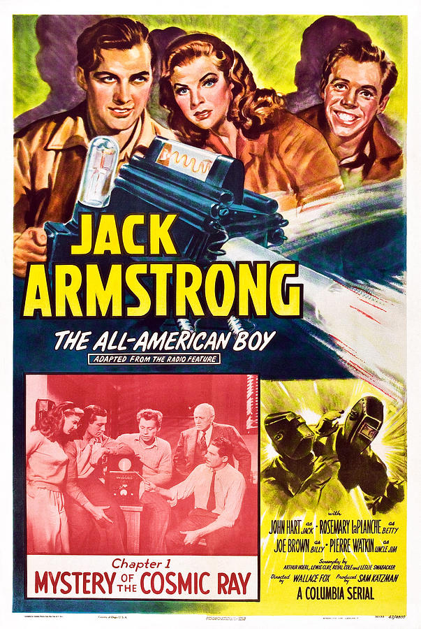 Jack Armstrong, Us Poster, Top Photograph By Everett - Pixels