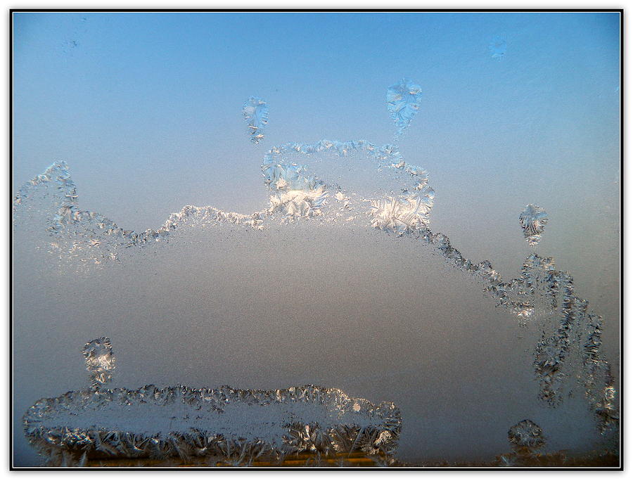 Jack Frost at Work Photograph by Kathy Barney