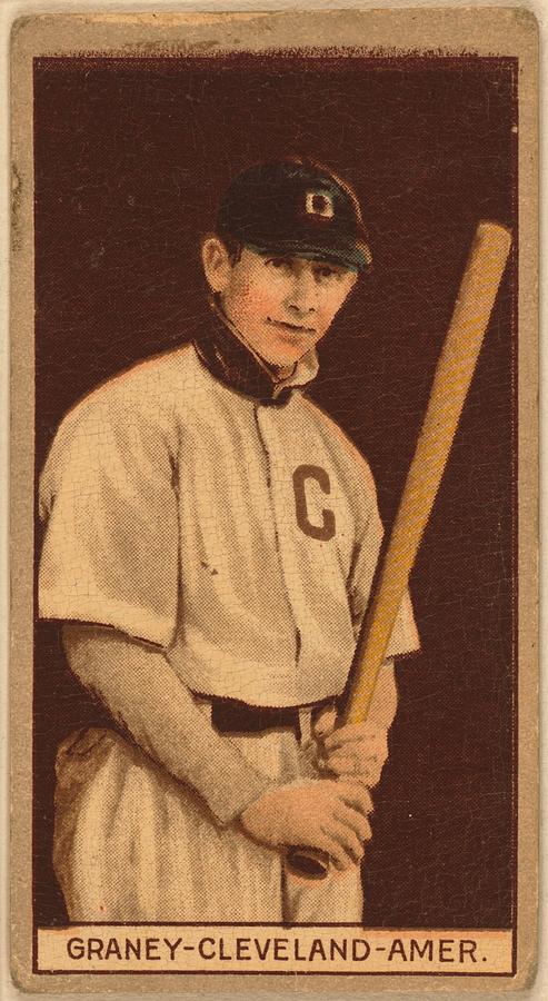 Jack Graney Baseball Card Photograph by Georgia Clare