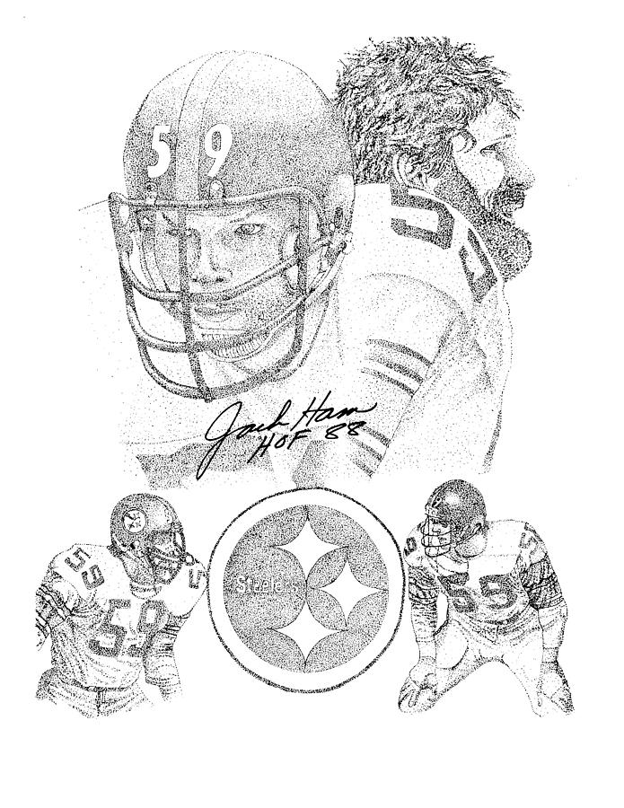 Jack Ham Drawing by Joe Rozek - Fine Art America