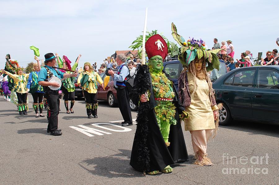 Jack In The Green parade Photograph by David Fowler