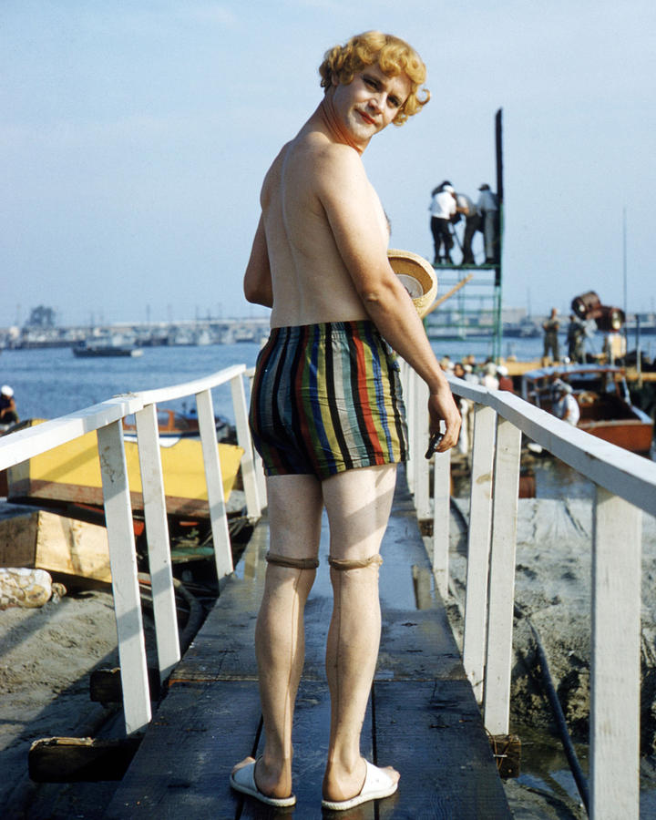 Jack Lemmon Photograph - Jack Lemmon in Some Like It Hot  by Silver Screen