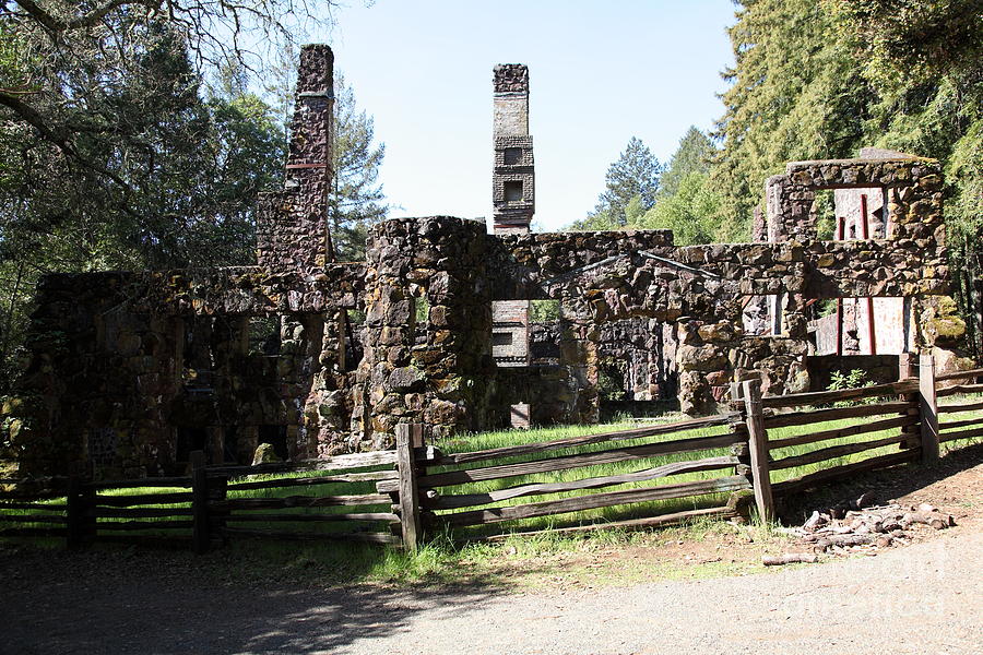 Jack London Wolf House 5D22040 Photograph by Wingsdomain Art and ...