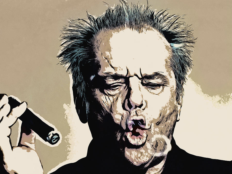 Jack Nicholson Painting by - BaluX - | Fine Art America