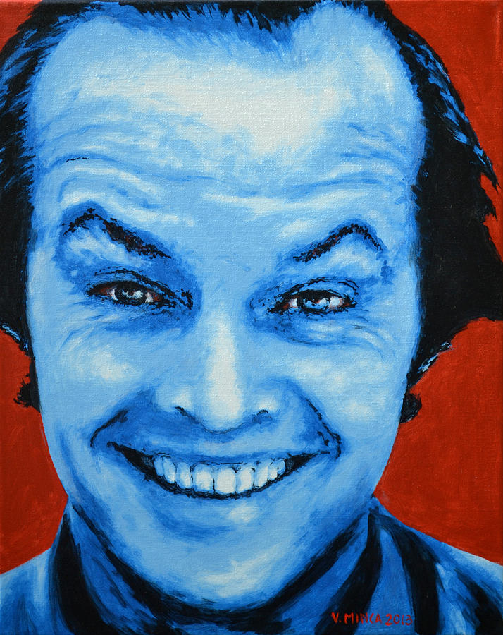 Jack Nicholson Painting by Victor Minca Fine Art America