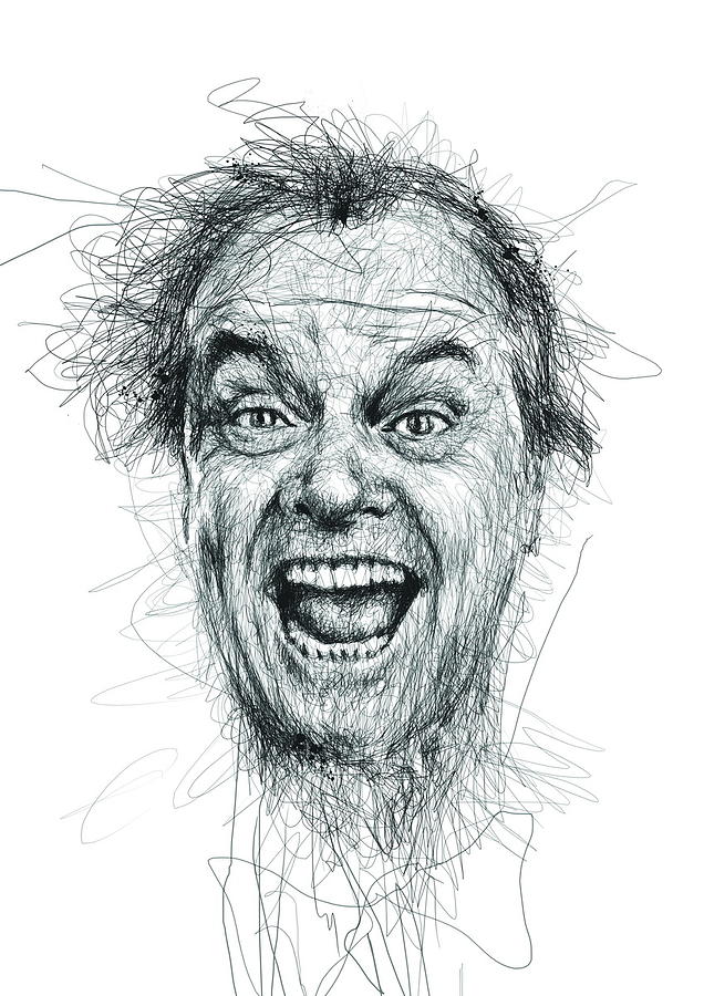 Jack Nicholson Digital Art - Jack Nicholson  by Vince Low
