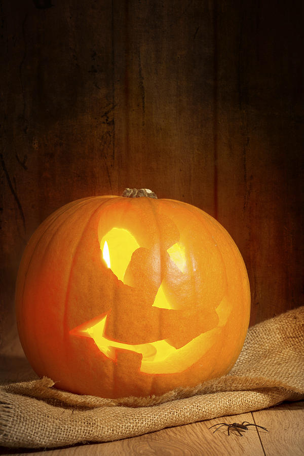 Pumpkin Photograph - Jack O Lantern by Amanda Elwell