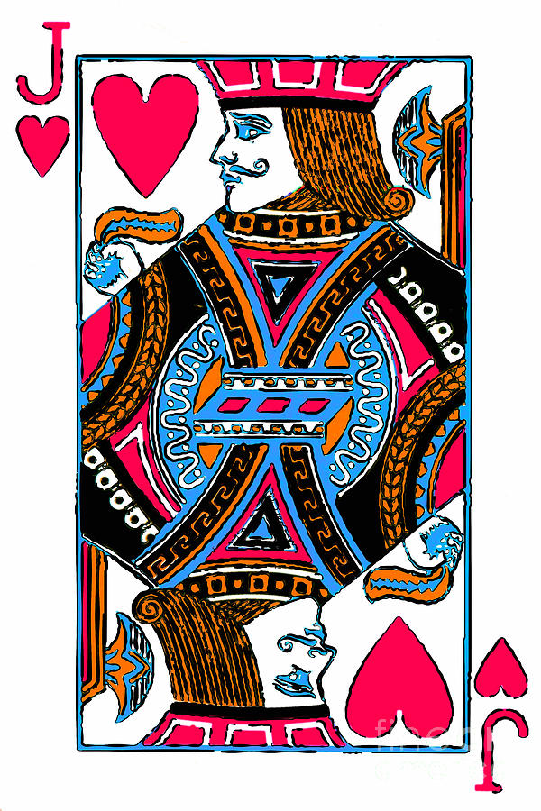 Las Vegas Photograph - Jack of Hearts 20140301 by Wingsdomain Art and Photography