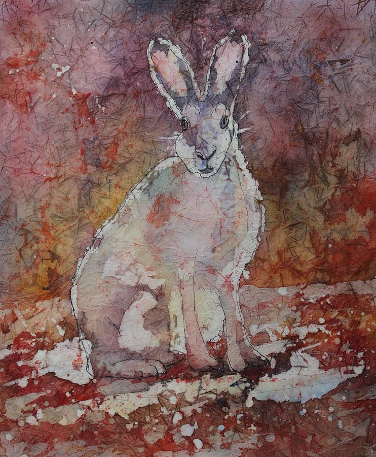 Jack rabbit Painting by Ruth Kamenev