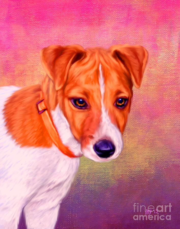 Jack Russell Painting by Iain McDonald - Fine Art America