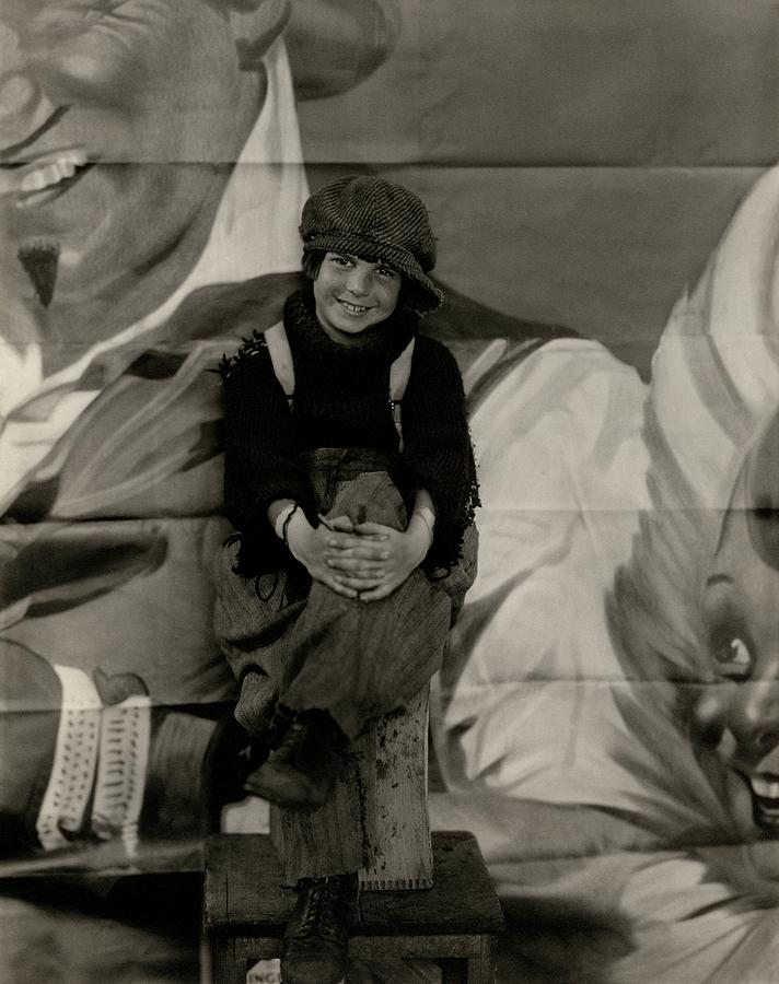 Jackie Coogan Dressed As His Character Tim Kelly Photograph by Edward Steichen