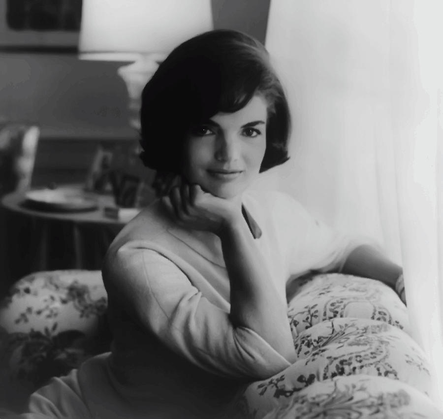 Jackie Kennedy 1961 Digital Art By Daniel Hagerman