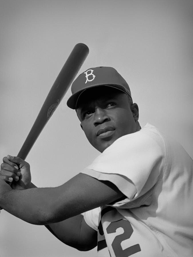Jackie Robinson - 1954 Photograph by Mountain Dreams
