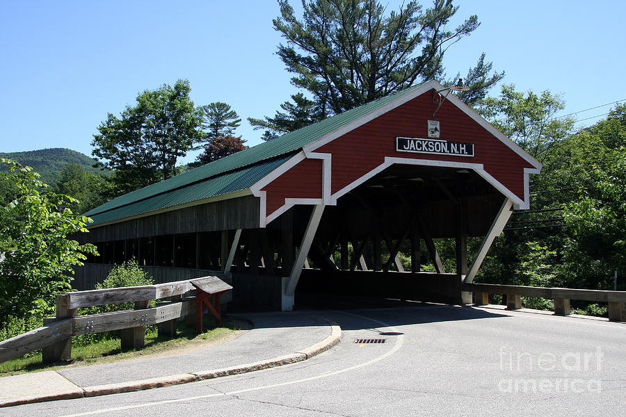 Jackson Covered Bridge NH Photograph by Christiane Schulze Art And Photography