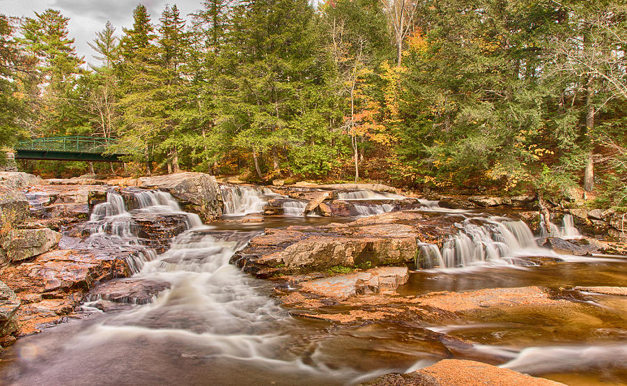Jackson Falls New Hampshire Photograph by Jack Nevitt