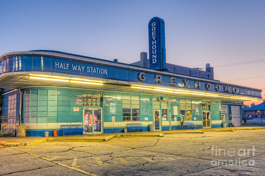 Jackson Greyhound Bus Station I Photograph by Clarence Holmes