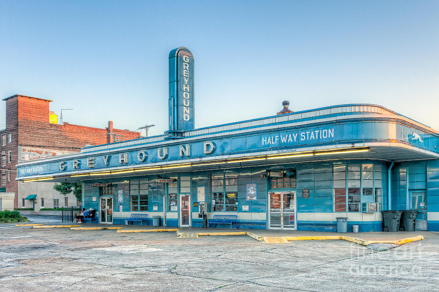 Jackson Greyhound Bus Station V Photograph by Clarence Holmes