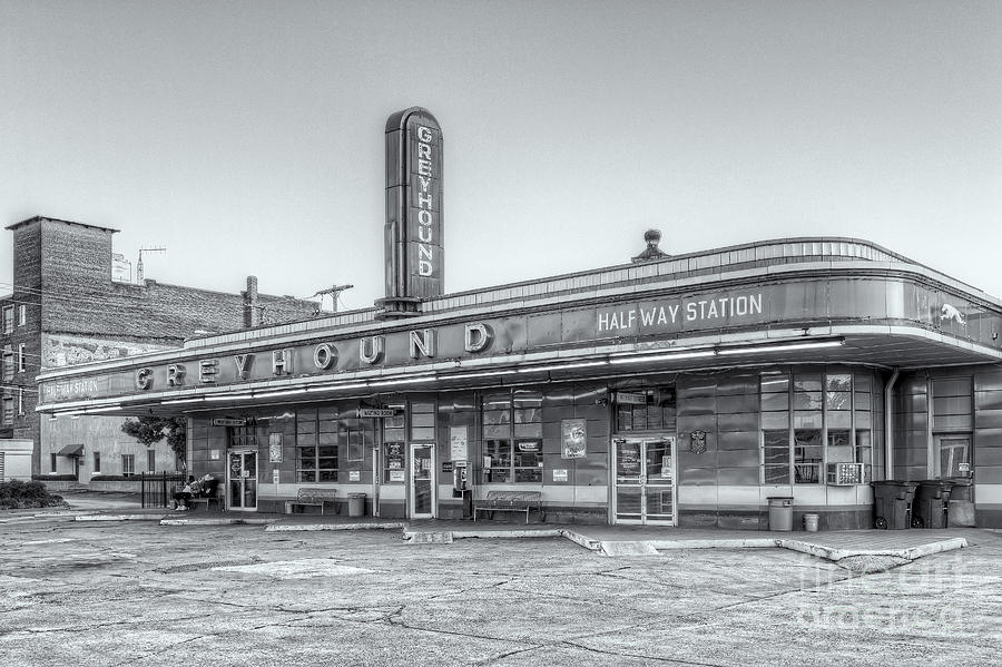 Jackson Greyhound Bus Station VI Photograph by Clarence Holmes