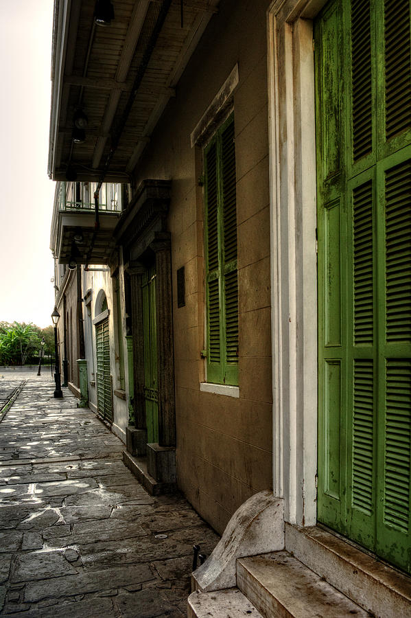 New Orleans Photograph - Jackson House toward Jackson Square by Greg and Chrystal Mimbs