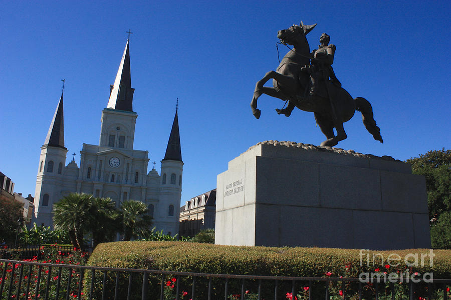 New Orleans Photograph - Jackson Square in New Orleans by Carol Groenen