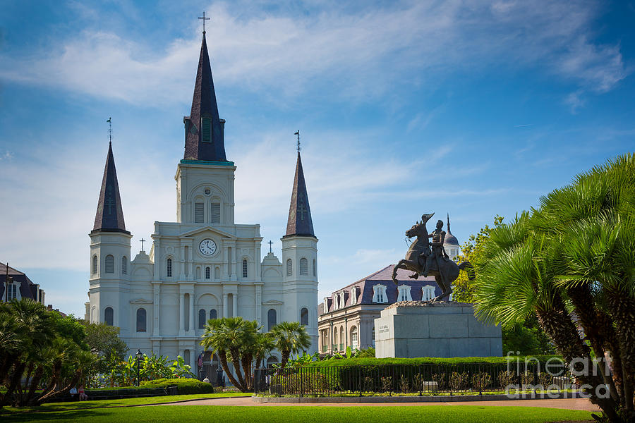 New Orleans Photograph - Jackson Square by Inge Johnsson
