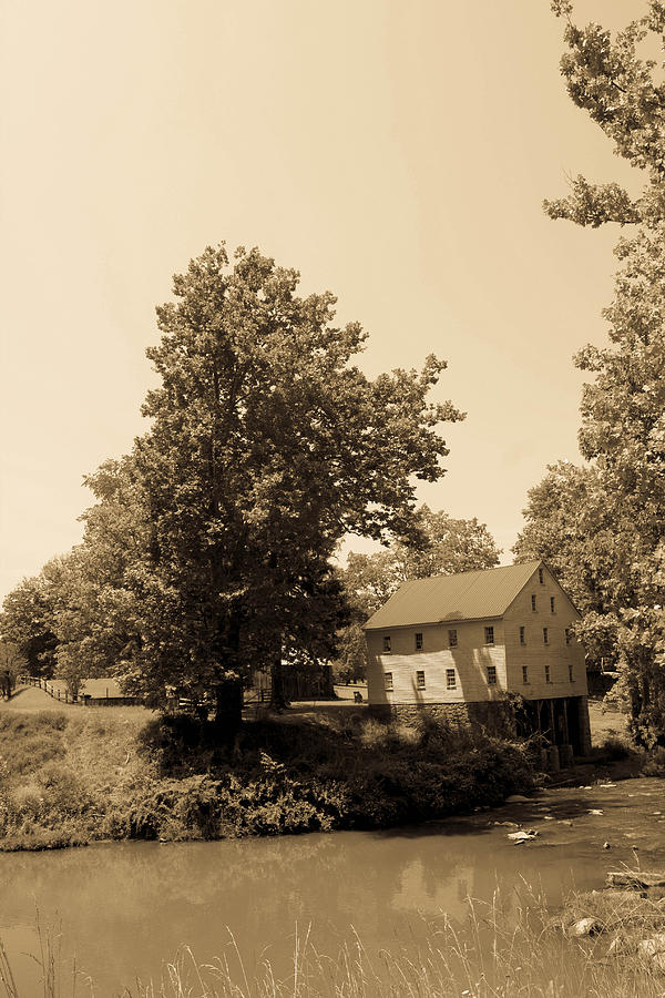 Architecture Photograph - Jacksons Mill Timeless Series 5 by Howard Tenke