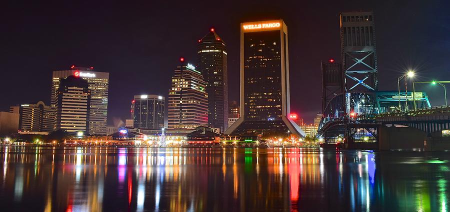 Jacksonville Photograph - Jacksonville Aglow by Frozen in Time Fine Art Photography