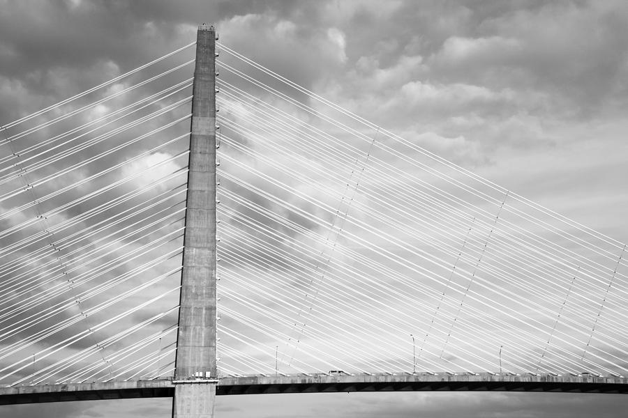 Jacksonville Bridge Photograph by Ramunas Bruzas