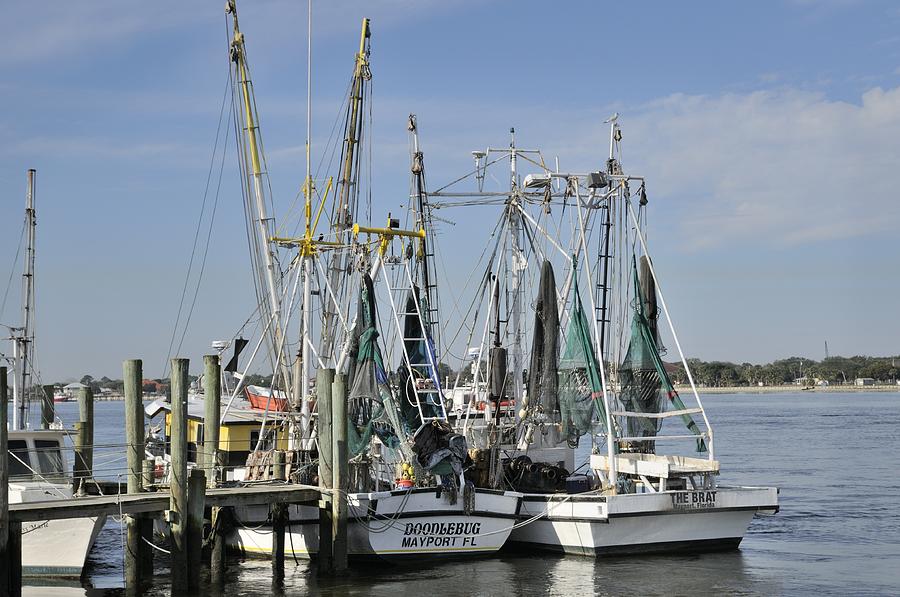 Jacksonville fishing boats Photograph by Bradford Martin